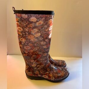 Kamik Wellies Floral Women's Rain Boots
